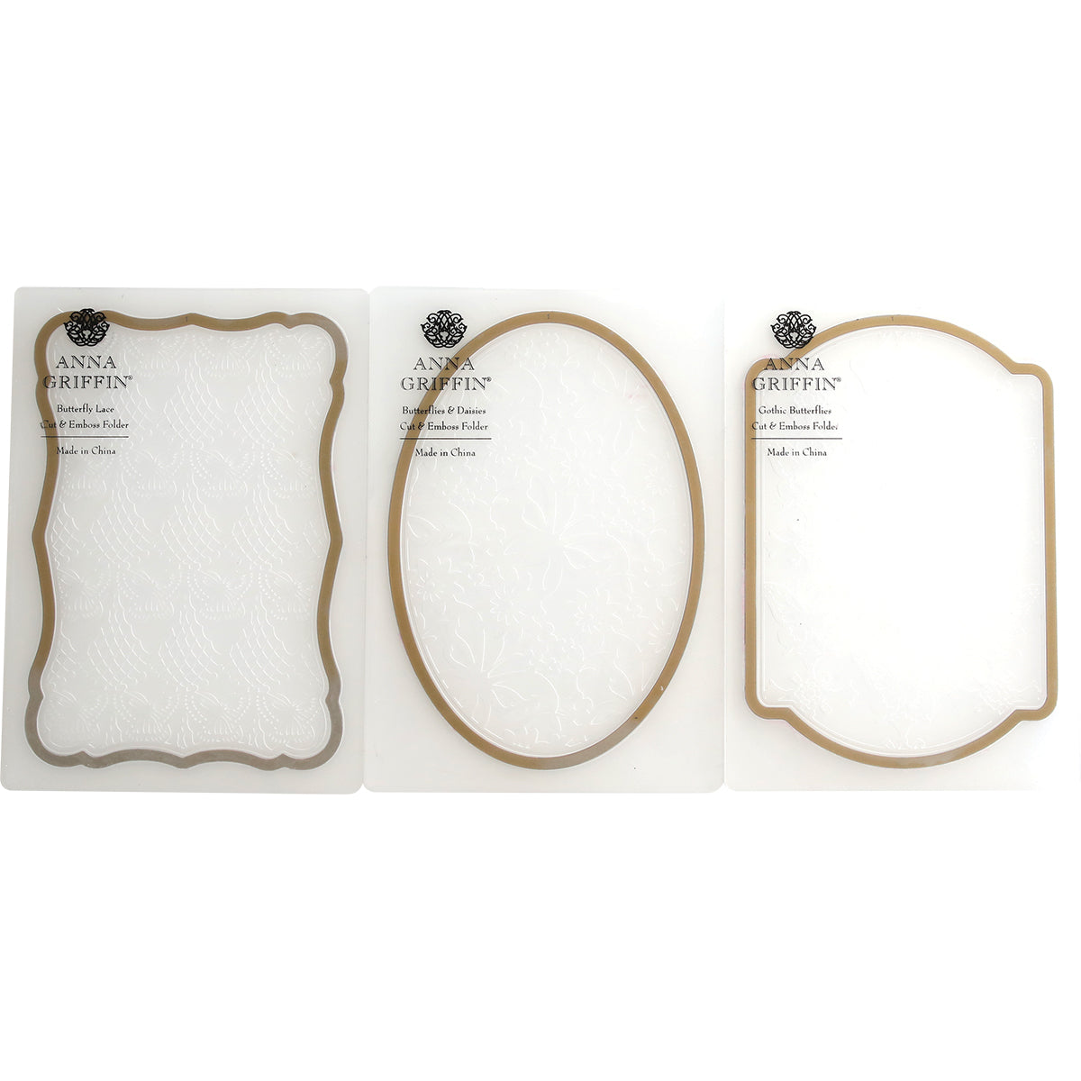 Butterfly Pattern Cut & Emboss Folders – Anna Griffin Inc.