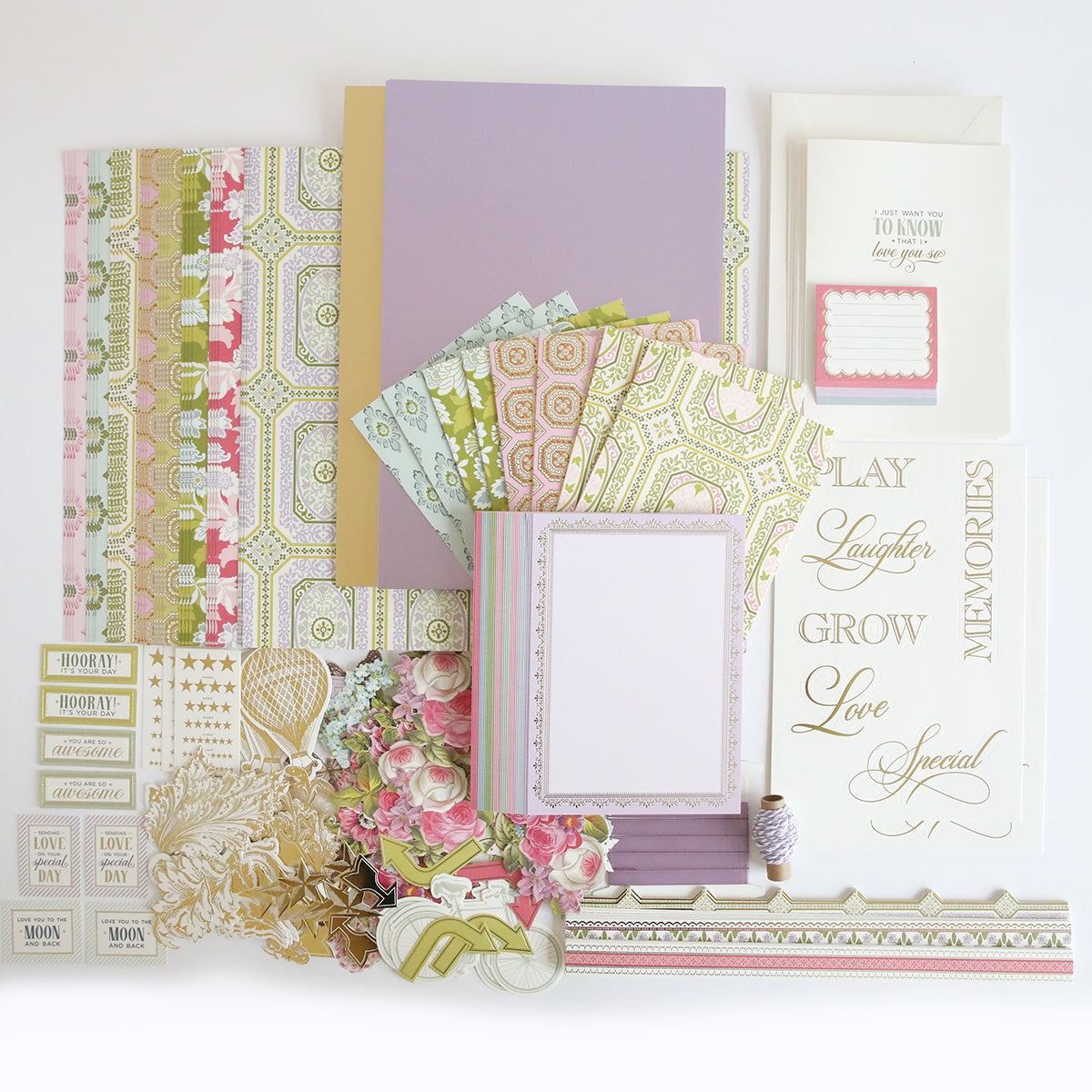 Anna Griffin | Create Spring 2026 features an array of pastel decorative papers, cards, envelopes, cut-outs, and embellishments—ideal supplies for your next papercrafting event or online crafting class.