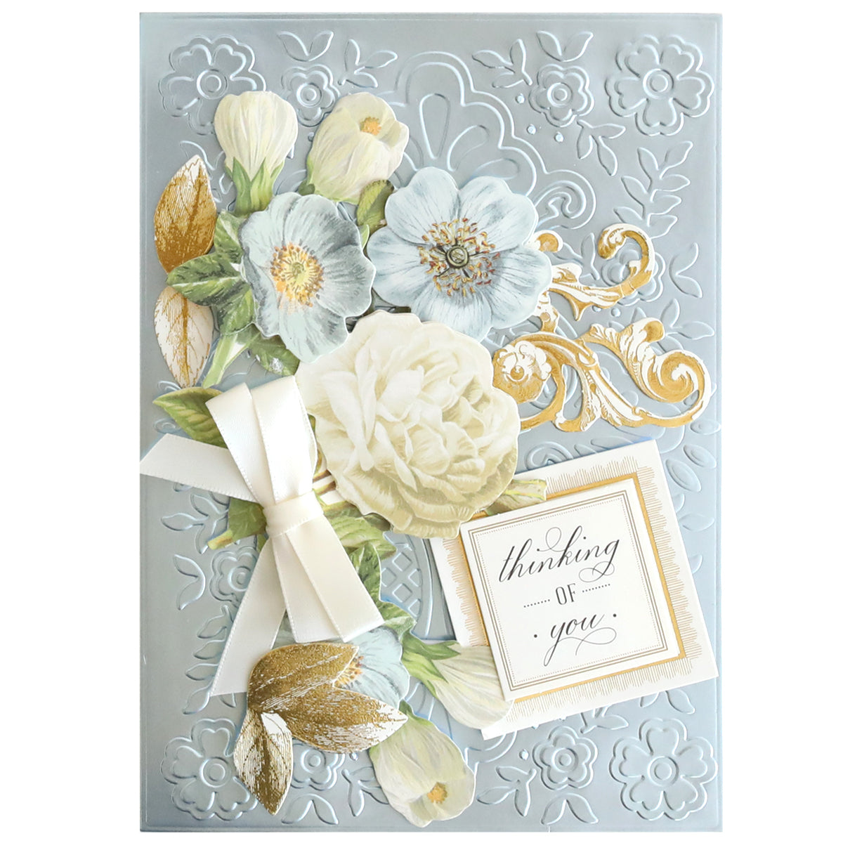 Luxury Hydrangea Blue Matte Foil Cardstock – Anna Griffin Inc.
