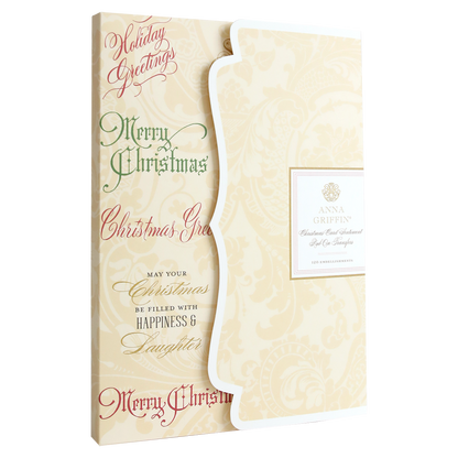 Celebrate the season with Christmas Card Sentiment Rub Ons—ornate script sayings that pair beautifully with cream decorative envelopes and personalized labels from the Anna Griffin Christmas card collection. Perfect for handmade cards and holiday paper crafts, these rub ons add an extra-special festive touch to your holiday greetings.