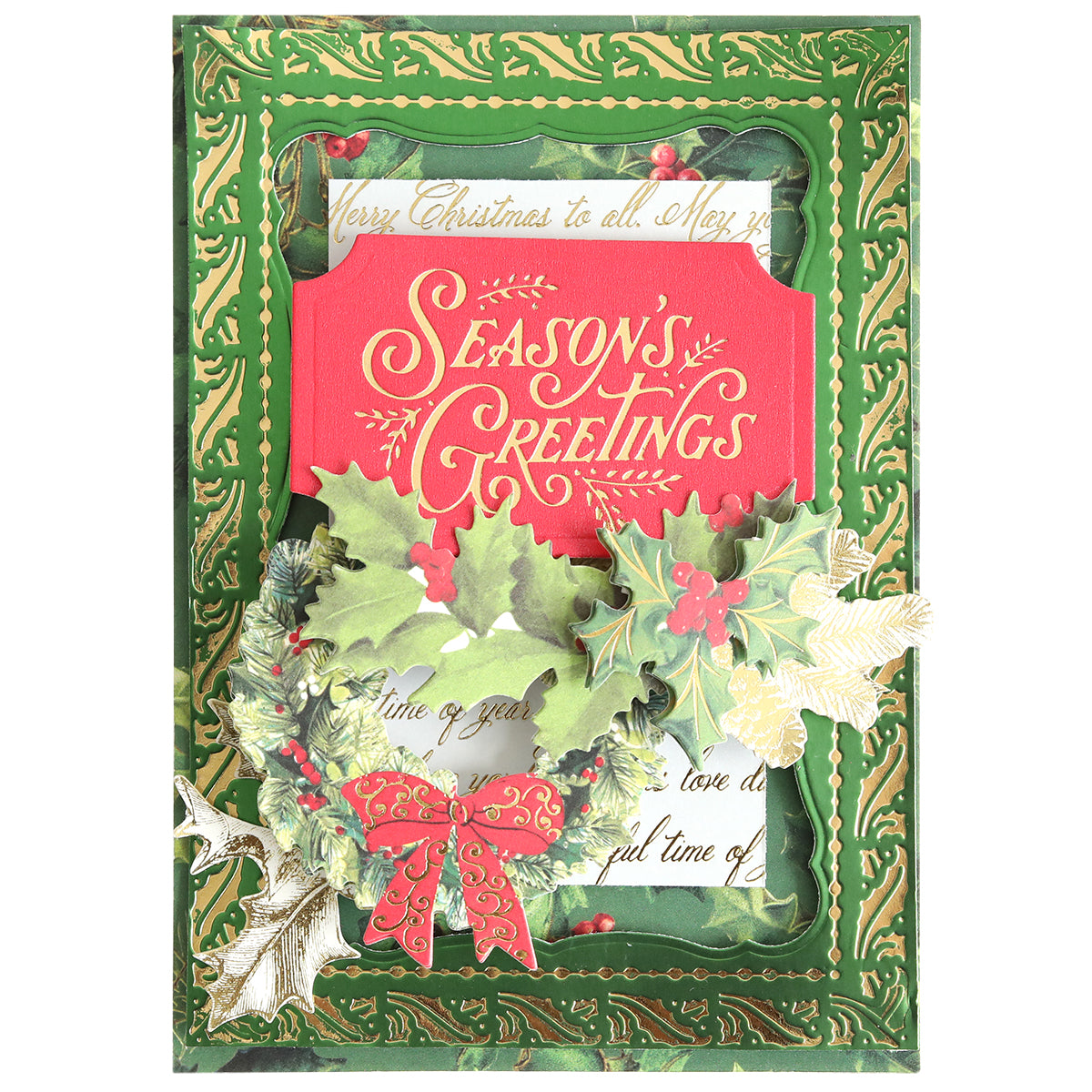 Gilded Christmas Hot Foil Plate Bundle – Anna Griffin Inc.