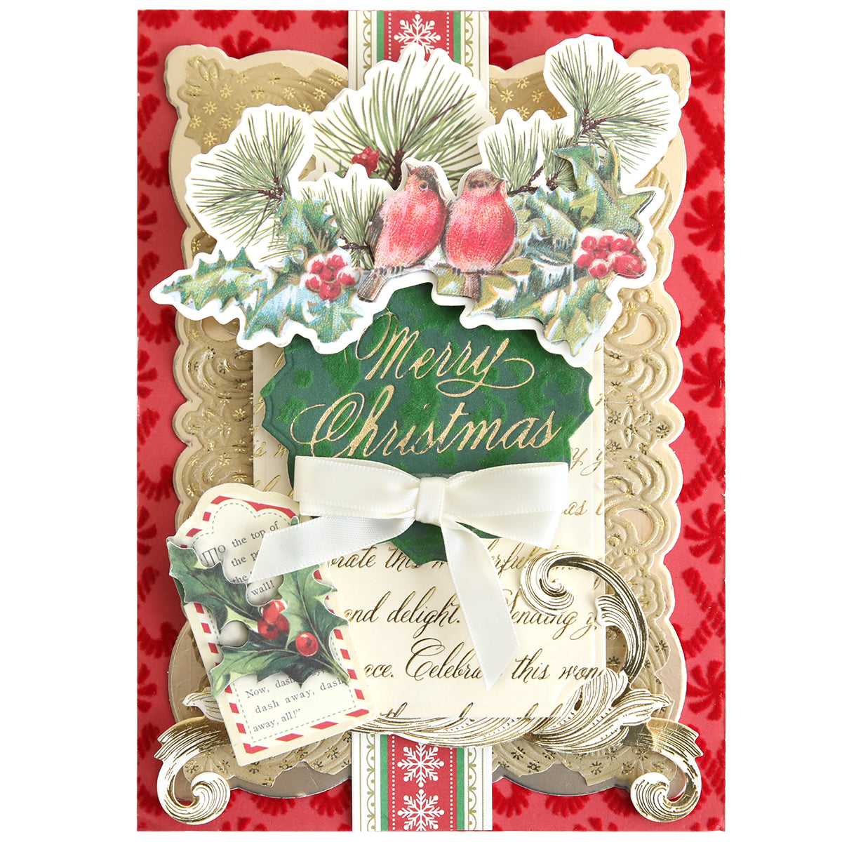 Gilded Small Christmas Sentiments Hot Foil Plates – Anna Griffin Inc.