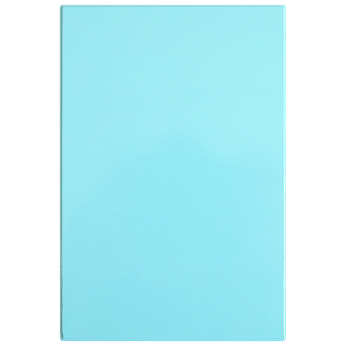 The Gilded Solid Foil Plate 4x6 is a rectangular, flat plate in solid light blue—ideal for card making or pairing with hot foil to create stunning metallic backgrounds on white.