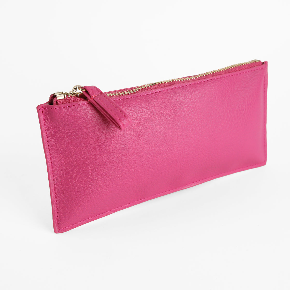 A Raspberry Pink Pencil Case is shown on a white background.