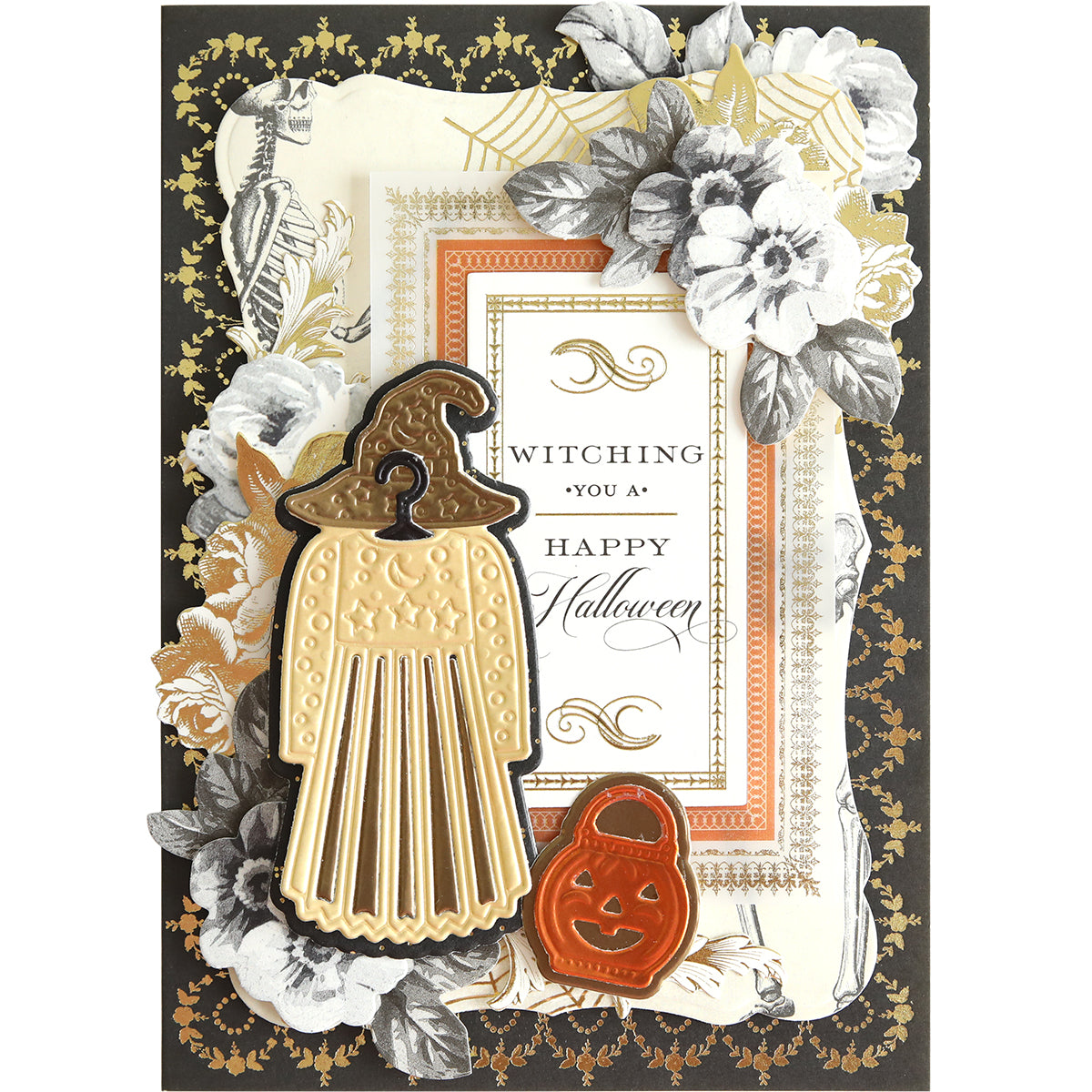 Anna Griffin Witchy Card Making Kit | Halloween Witch-Themed DIY cheapest Greeting Card Making Set with Diecuts