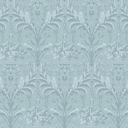 12x12 Phoebe Stripe Grey Cardstock (5 sheets) features ornate, repeating floral and foliage patterns—ideal for archival projects or crafting with this double-sided cardstock from the Phoebe collection.