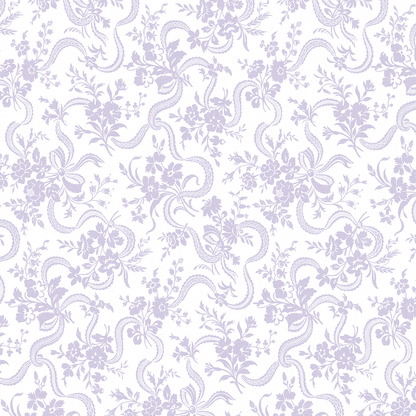 The 12x12 Phoebe Lavender Feathers Cardstock (5 sheets) features seamless light purple feather patterns on acid- and lignin-free, double-sided white paper.
