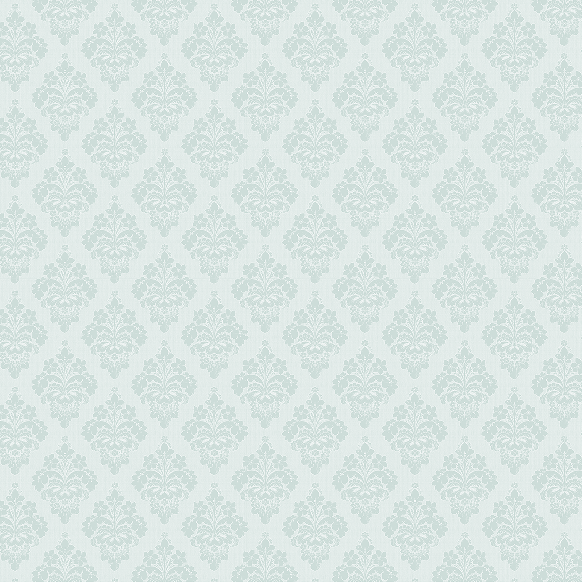 The 12x12 Virginia Main Floral Green Cardstock (5 sheets) features a damask floral pattern in green on a pale background, inspired by the Virginia collection. Perfect for archival use and elegant double-sided craft projects.