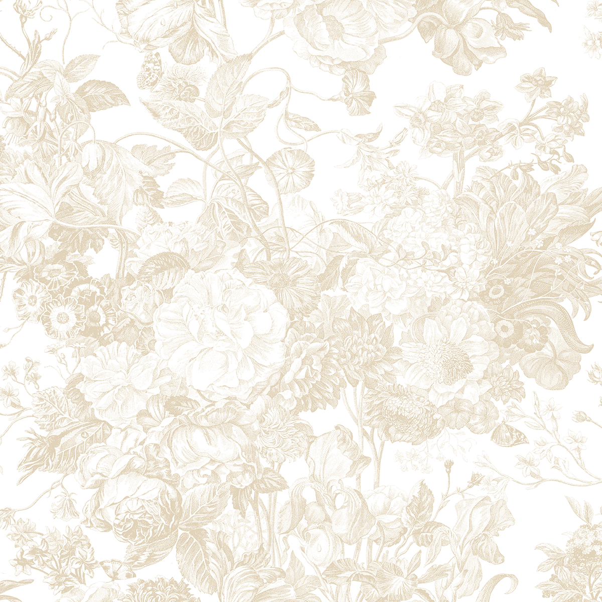 Part of the Faded Rose collection, the 12x12 Faded Rose Floral Ivory Text Paper offers 5 sheets with delicate beige floral and leaf designs on white, perfect for double-sided text and archival projects.