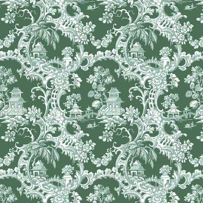 12x12 Lian Floral Branches Pink Text Paper (5 sheets) features ornate floral designs and traditional scenes, inspired by the Lian collection—perfect for archival use.