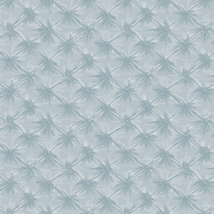 The 12x12 Francesca Tufted Blue Cardstock (5 sheets) features a light blue geometric pattern with repeating diamonds and starburst designs, creating a textured, symmetrical look. Part of the Francesca collection, it’s perfect for archival use.