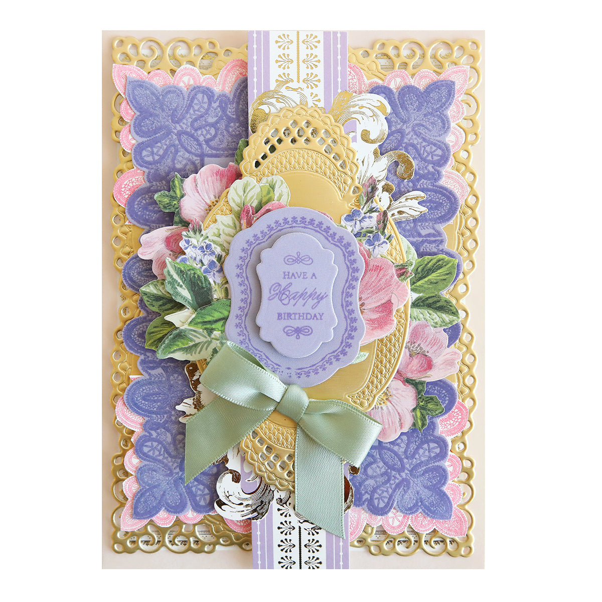 A Perfect Palette Inks adorned with golden flowers.