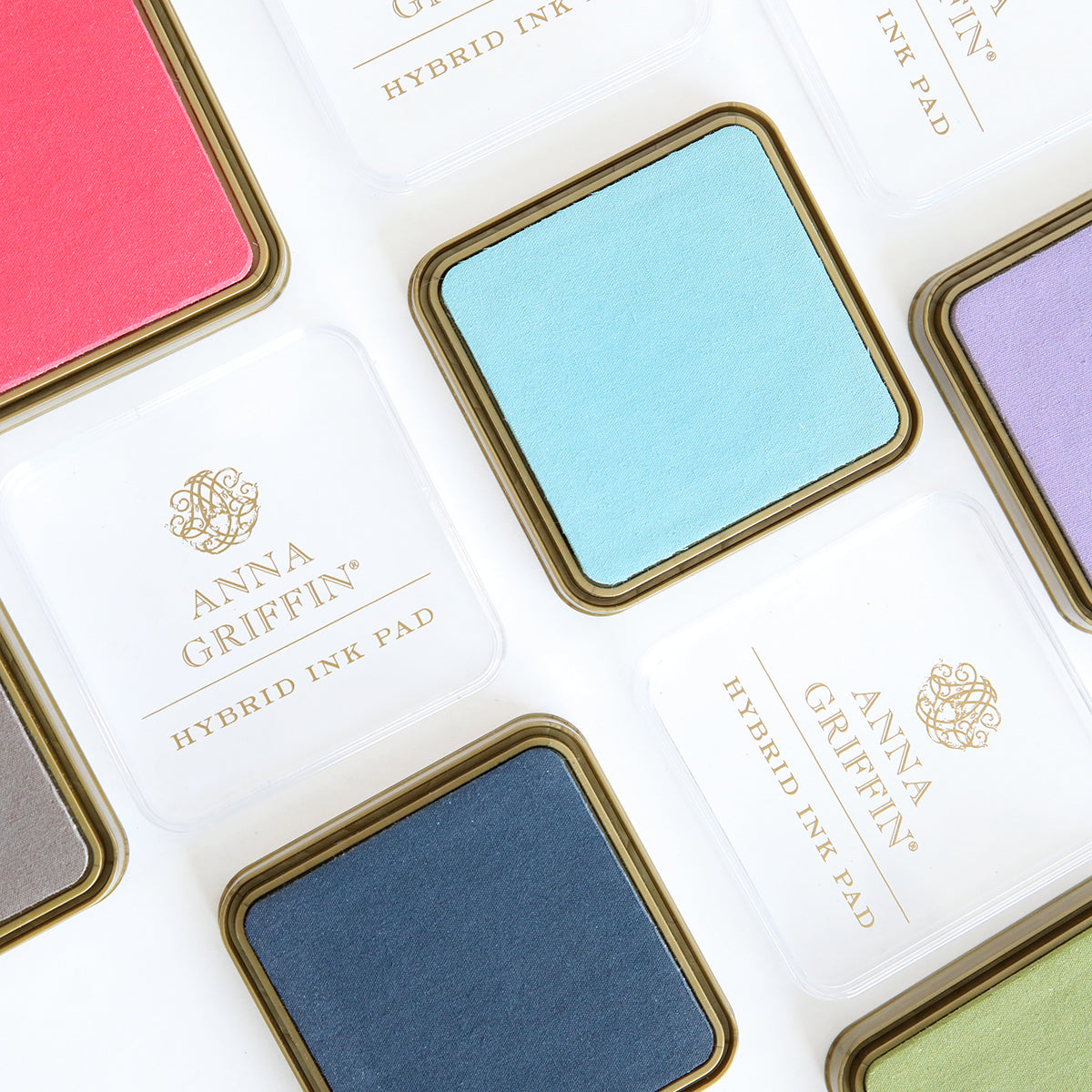 Anna Griffin has created a stunning collection of Perfect Palette Inks, offering a wide variety of vibrant colors for all your stamping needs.