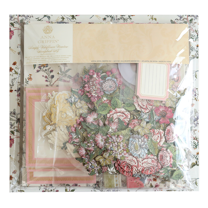 Wildflower Meadow Scrapbook Kit – Anna Griffin Inc.