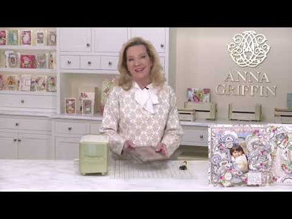 Red and White Lace Vellum Papers 24 sheets