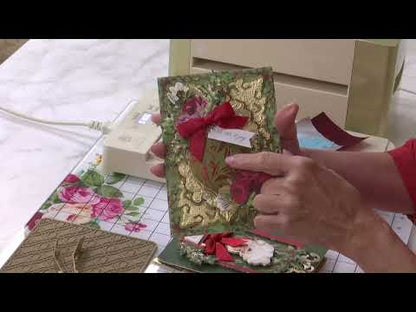 Holiday Fabric Card Layers