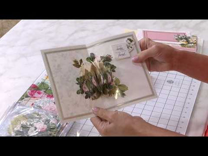 Folded Rose Card Making Kit
