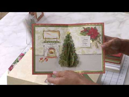 Folded Christmas Tree Card Making Kit