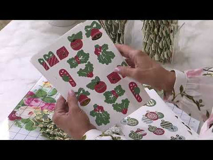 Tree Shaped Cards and Embellishments