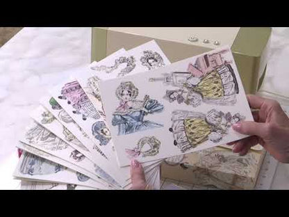 Paper Doll Card Toppers Kit