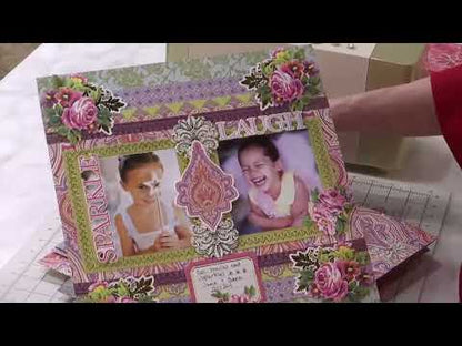 Simply Paisley Scrapbooking Kit with Album