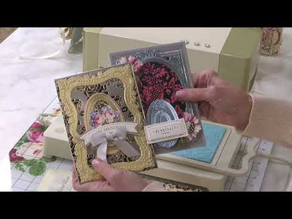 Gilded Floral Hot Foil Plates