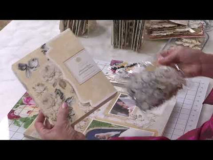 Faded Rose Die Cut Embellishments