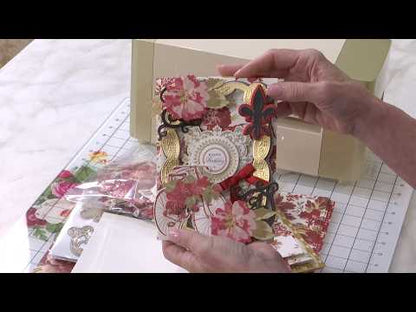 Fleur Rouge Papercrafting Kit with Dies
