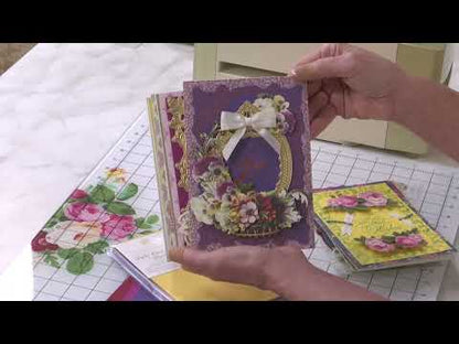 Bright Fabric Card Layers