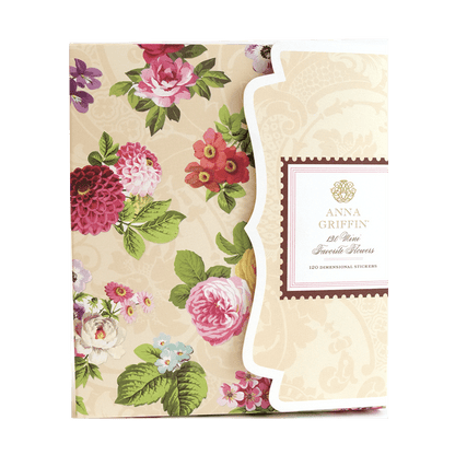 a card with a floral pattern on it.