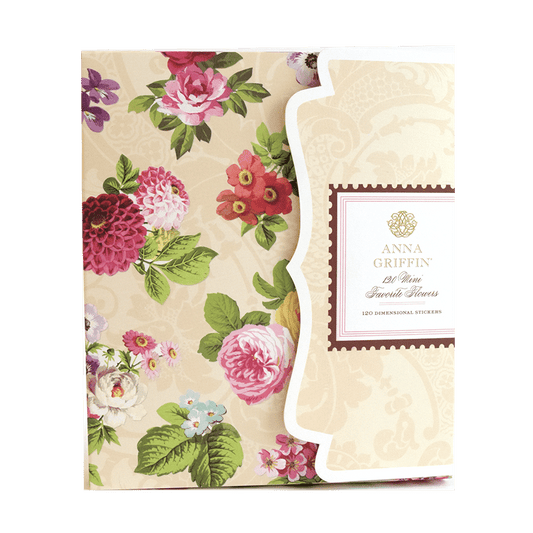 a card with a floral pattern on it.