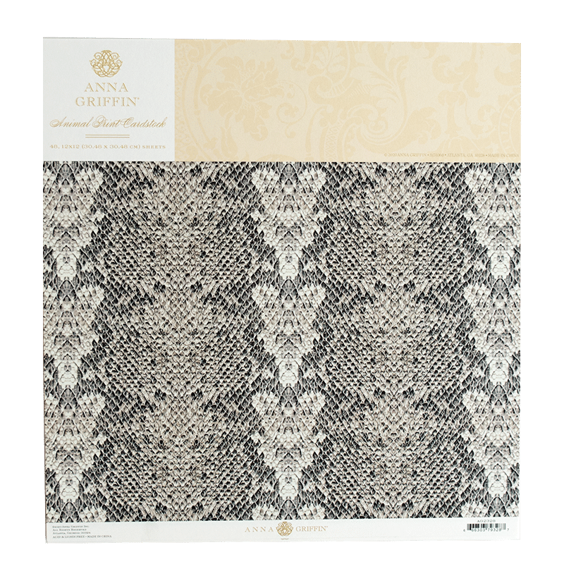 a white and black snake skin pattern on a white background.