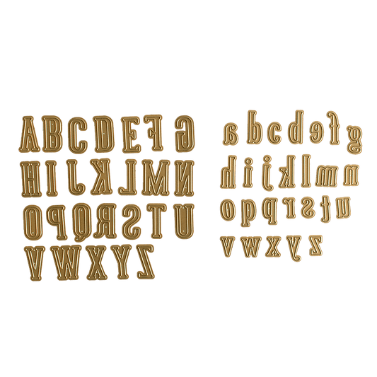 a set of letters and numbers with a green background.