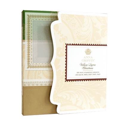 a set of three greeting cards in a box.