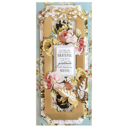 a picture frame with flowers on it.