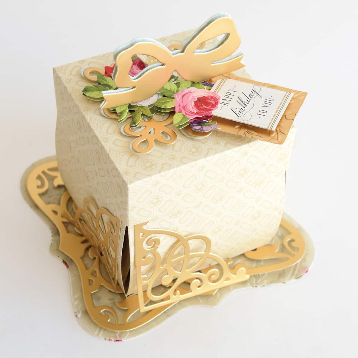Gift idea/Explosion Box for friend/surprize box/birthday gift/Handmade  Explosion box 