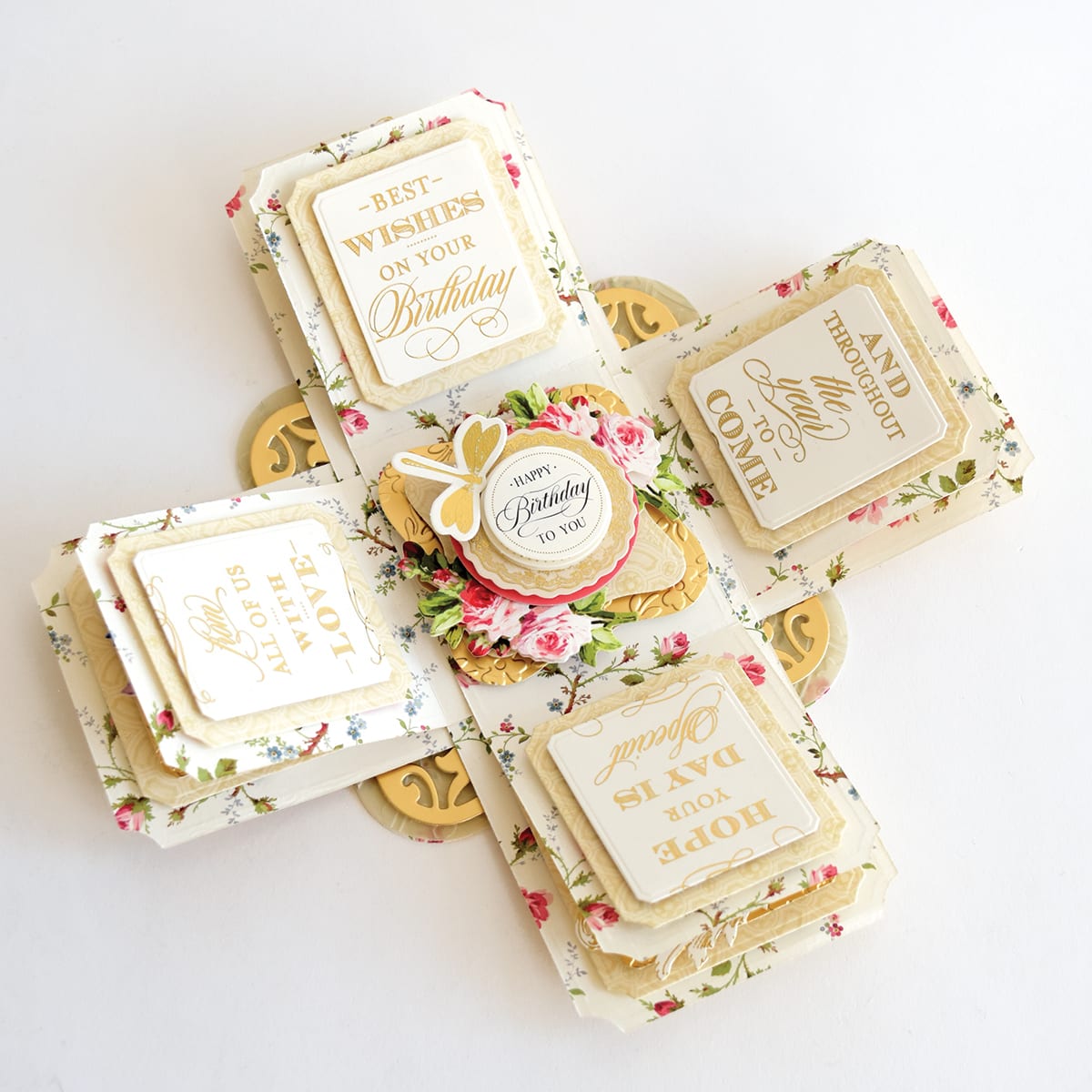 Exploding Box Die Set Explosion Box Die Cuts – Anna Griffin Inc.