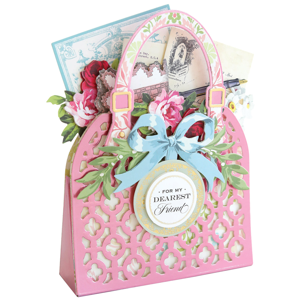 Anna Griffin® Luxury Icon Purse Card Box Die Set - 20827409