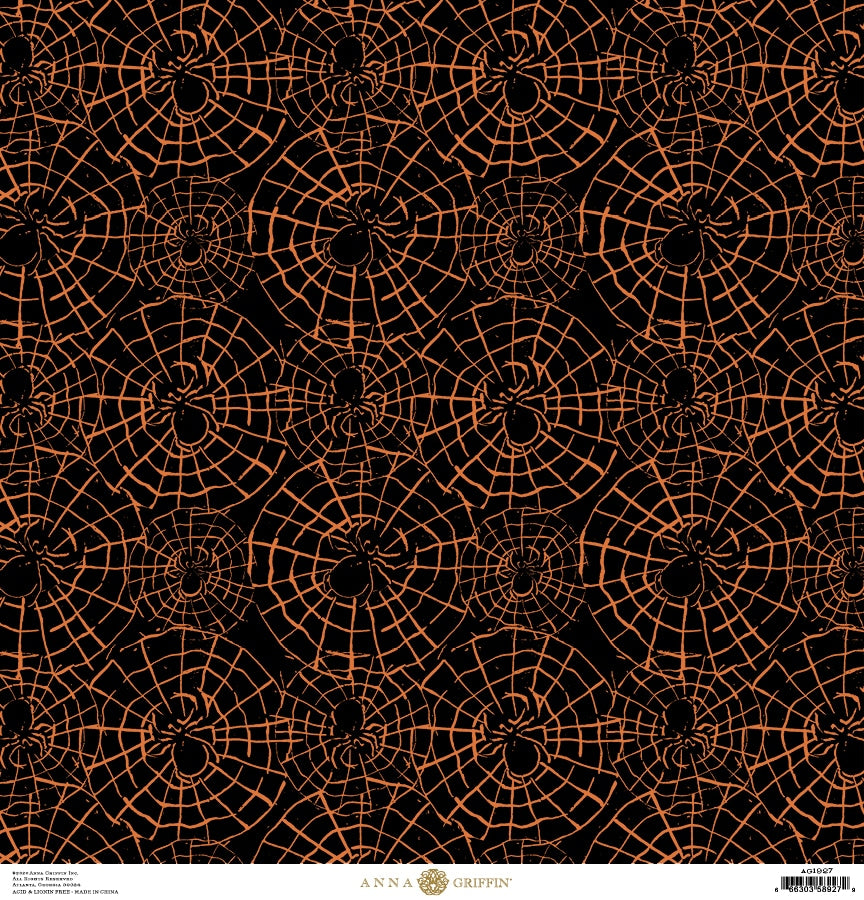 a black and orange background with circles and lines.