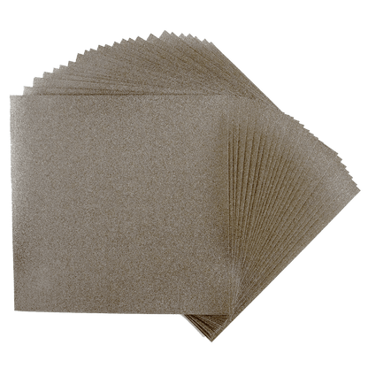 a stack of brown paper on a white background.