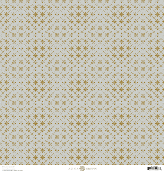 a white and gold wallpaper with a pattern on it.