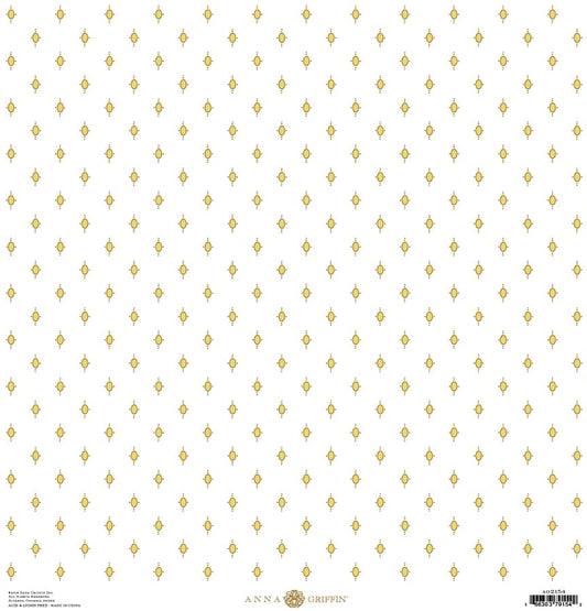 a white background with gold crosses on it.