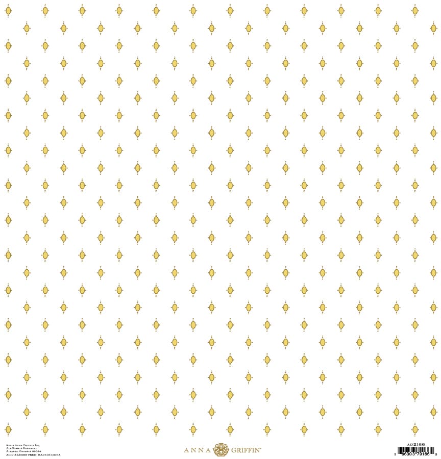 a white background with gold crosses on it.