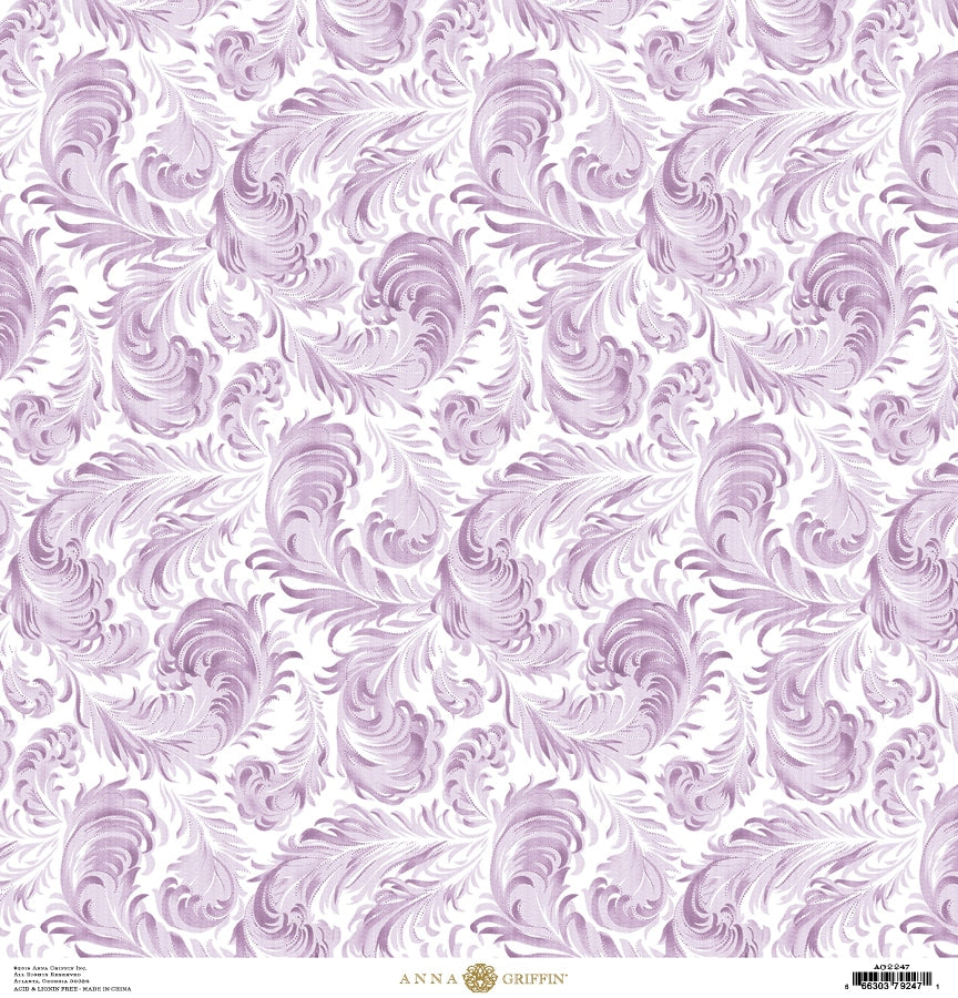 a purple and white wallpaper with swirls on it.