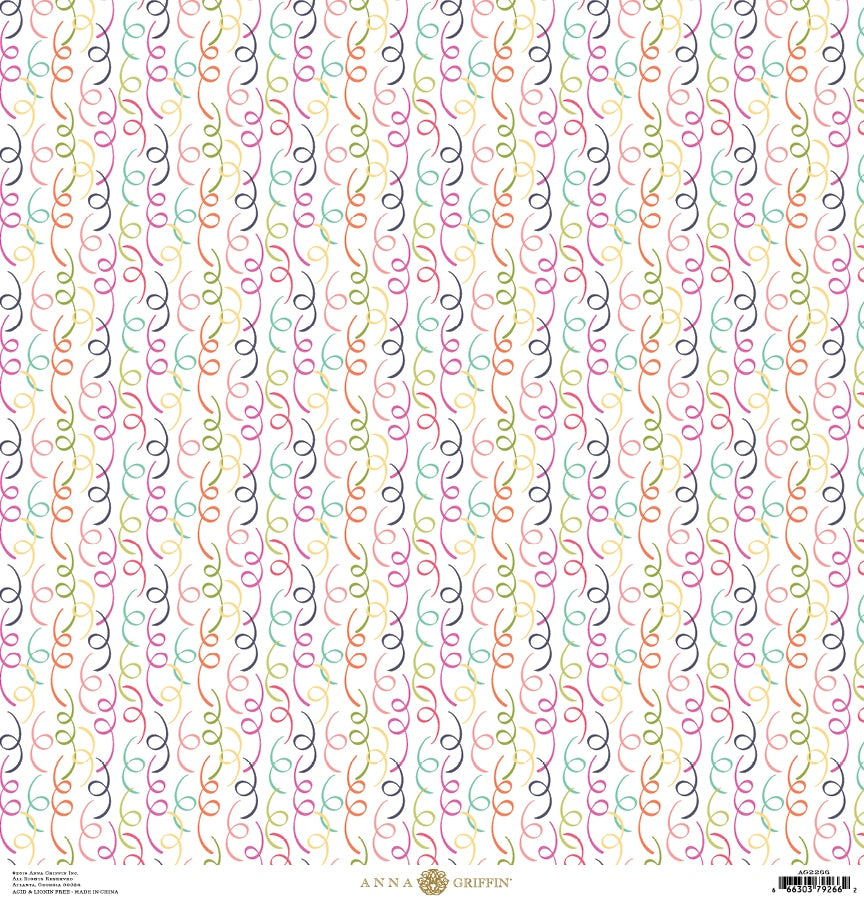 a multicolored background with a lot of wavy lines.