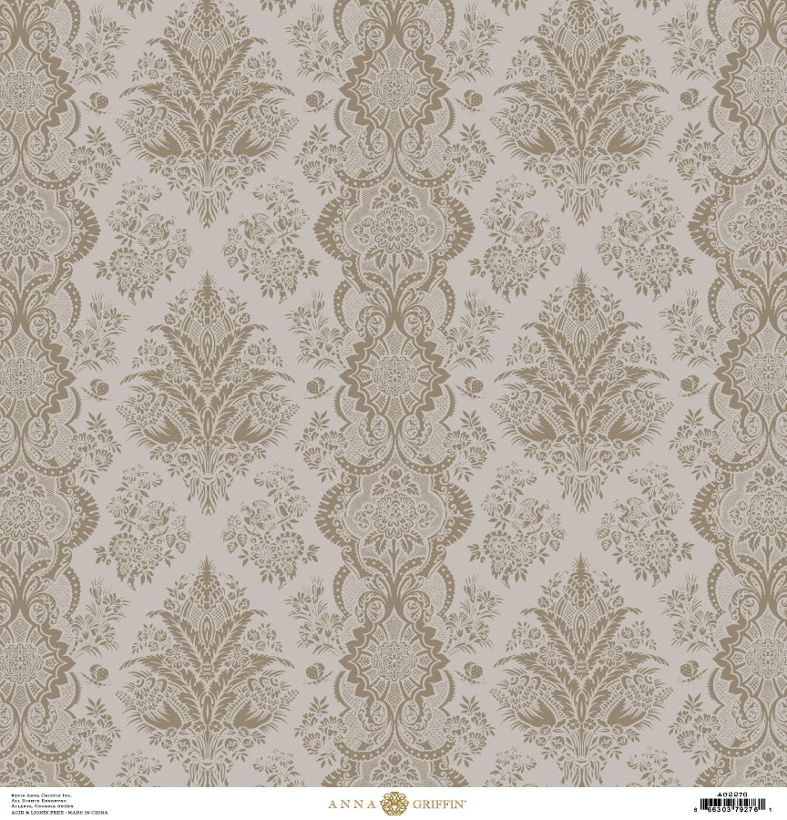 a beige wallpaper with a pattern on it.