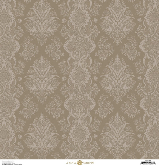 a brown and white wallpaper with a pattern on it.