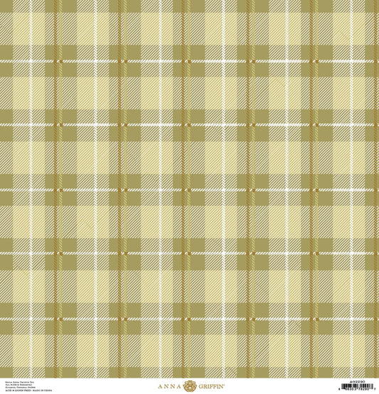a plaid pattern in yellow and white.