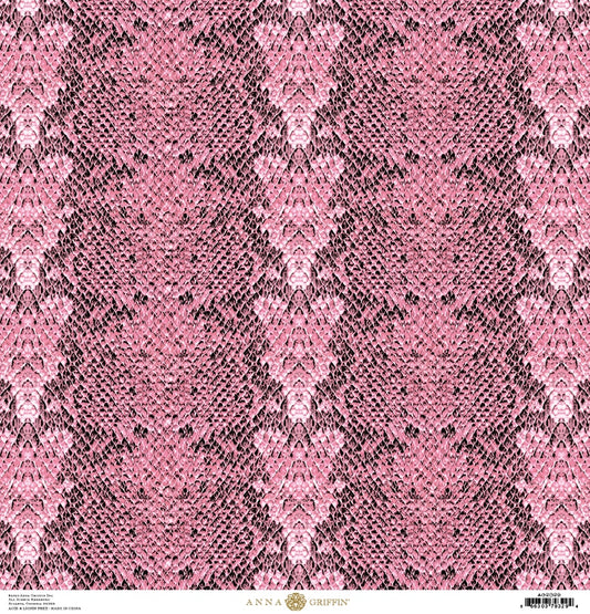 a pink and black snake skin pattern.