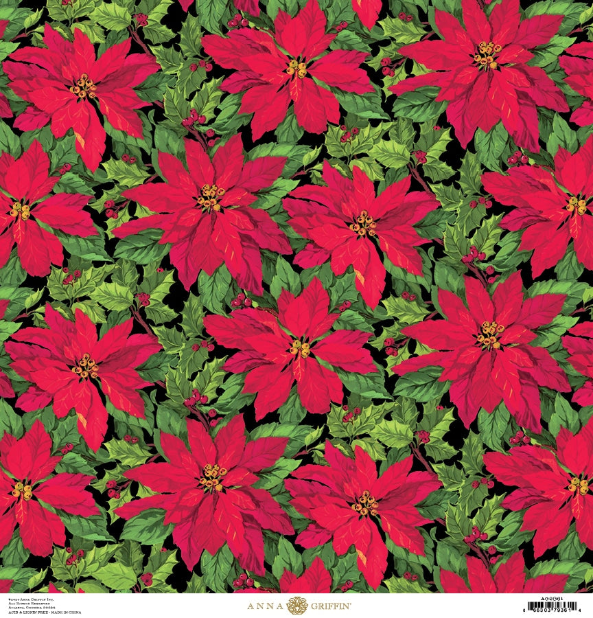 a bunch of red poinsettias with green leaves.